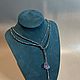Колье Аметист. Колье. Gallab-jewelry. Ярмарка Мастеров.  Фото №8