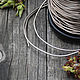 2,0 nickel silver wire (50 cm). Wire. creative_work. Online shopping on My Livemaster.  Фото №2