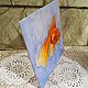 Oil painting Goldfish 20h20 cm. Pictures. Kind paintings by Irina Belozerova. My Livemaster. Фото №5