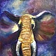 Space elephant large oil painting on canvas in SPb, Pictures, St. Petersburg,  Фото №1