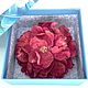 Order Pin Brooch: Pink coral flower. Decoration on dress. magnificent felt (magnificentfelt). Livemaster. . Brooches Фото №3