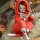 Porcelain ball jointed doll "The little Fox". Ball-jointed doll. SweetTouchDoll (SweetTouchDoll). My Livemaster. Фото №4