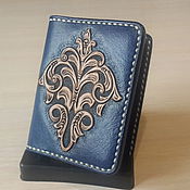 Purse, wallet, purse genuine leather
