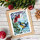 Conjunto de tarjetas de invierno para el Año nuevo y la Navidad. Cards. Paint with Love (lotmarket). Ярмарка Мастеров.  Фото №5