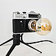 Table lamp from the Zenith camera with touch control. Table lamps. A.Loft Interiros. My Livemaster. Фото №4