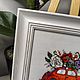 Cross-stitch Painting, Flower Machine, Embroidery. Pictures. sweet-home11. My Livemaster. Фото №4