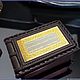 Z963 leather business card holder, Business card holders, Chrysostom,  Фото №1