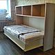 Подъемная откидная детская кровать-трансформер, встроенная в шкаф.А-25, Мебель для детской, Санкт-Петербург,  Фото №1