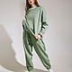 Super warm suit ' Green'. Suits. BORMALISA. Online shopping on My Livemaster.  Фото №2