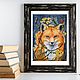 Картина акварелью лиса и бабочка. Картины. Varnavskaya.art. Ярмарка Мастеров.  Фото №6
