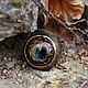 Кольцо "Игуана" авторский лэмпворк, Кольца, Стамбул,  Фото №1