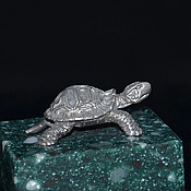 Подарки к праздникам handmade. Livemaster - original item Turtle. Miniature, Figurine, figurine TURTLE. Handmade.