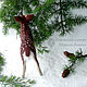 Order Fawn-miniature interior, deer felted wool. Woolen Zoo. Livemaster. . Felted Toy Фото №3