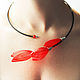 Necklace 'La Fleur'. Necklace. Ксения (by Popova). Online shopping on My Livemaster.  Фото №2