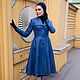 Женское пальто "Lady in blue", Пальто, Москва,  Фото №1