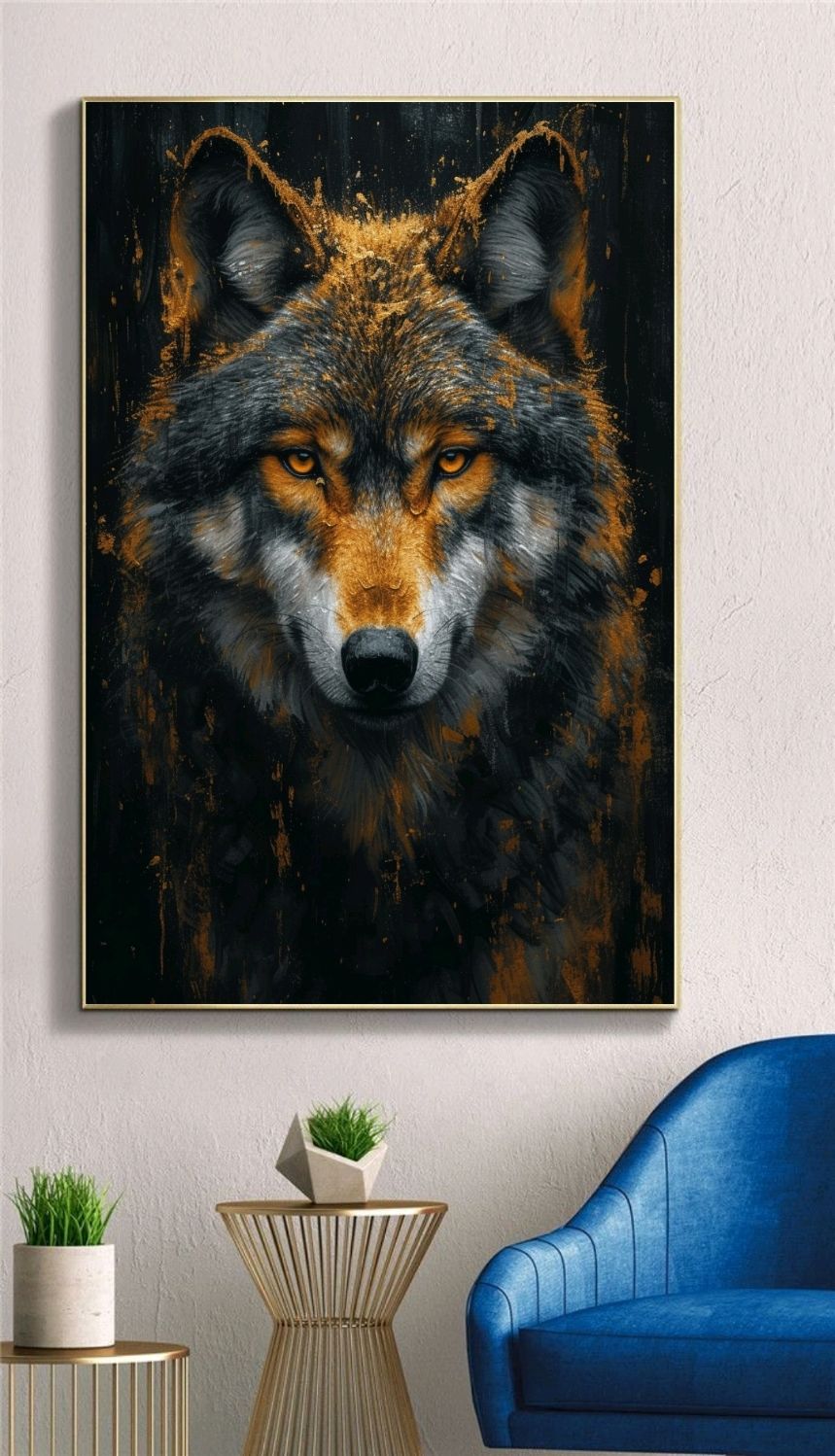 Картина маслом волк Картины животных Заказать картину маслом Живопись в ...