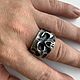 Кольцо BRUTUS из серебра 925. Перстень. Rhyton Jewelry. Интернет-магазин Ярмарка Мастеров.  Фото №2