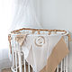 Order Bumpers for baby cot 4 PCs. Miss Judy cotton (JuliaLepa). Livemaster. . Sides for crib Фото №3