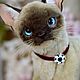 Copy of Copy of Copy of Collectible toy Bengal cat. Stuffed Toys. klemabears. My Livemaster. Фото №6