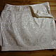 White pencil skirt cotton-jacquard. Skirts. Tolkoyubki. My Livemaster. Фото №6