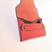 Сумки и аксессуары handmade. Livemaster - original item Thin Red cardholder. MKKR2D. Handmade.