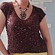Топ - майка Сияй с пайетками. Кофты. Марина (Lovebutik). Ярмарка Мастеров.  Фото №6