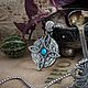 Amulet of Mara the Goddess of love. Skyrim.  TES. turquoise bronze silver. Pendant. Mastenarium (mastenarium). Online shopping on My Livemaster.  Фото №2