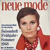 Винтаж handmade. Livemaster - original item Neue Mode International Magazine spring-summer 1968. Handmade.
