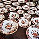 Винтаж: 26см "Имари" Англия. 29 шт. Spode Copeland, Тарелки винтажные, Москва,  Фото №1