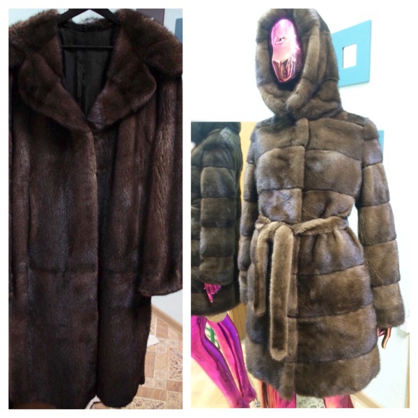 Как можно перешить шубу из норки фото Mink fur coat в интернет-магазине на Ярмарке Мастеров Fur Coats, Moscow - достав