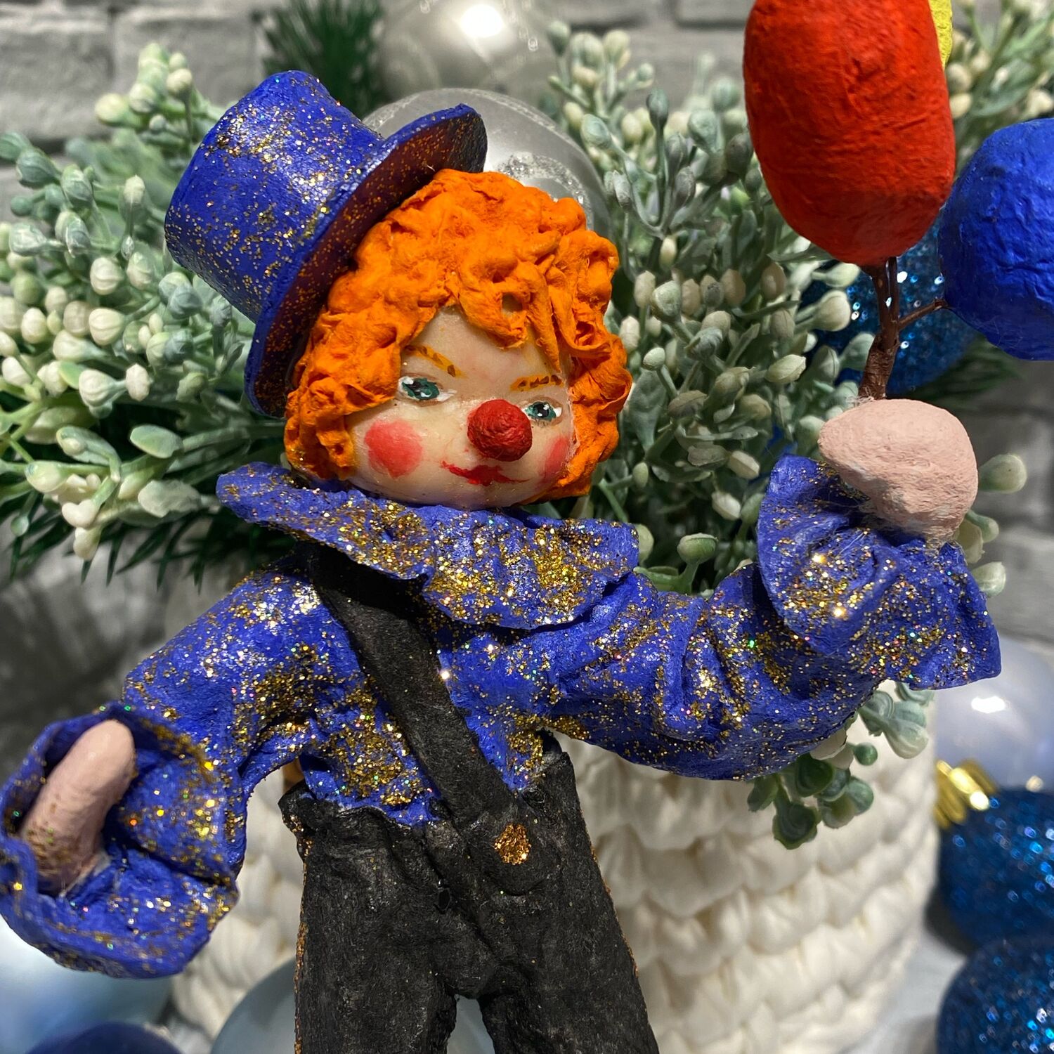 «Клоун с воздушными шарами» – заказать на Ярмарке Мастеров – ROQSSRU ...