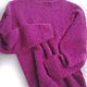 Jumper, rich fuchsia color. Jumpers. tatjanamatin. Online shopping on My Livemaster.  Фото №2