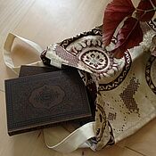 Сумки и аксессуары handmade. Livemaster - original item Shopper bag made of Japanese obi belt, silk, tapestry. Handmade.