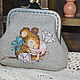 A change purse with clasp hand embroidery Mouse. Wallets. Comfortable gifts. Online shopping on My Livemaster.  Фото №2