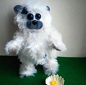 Куклы и игрушки ручной работы. Ярмарка Мастеров - ручная работа Мягкая игрушка мишка-тедди Белоснежко. Handmade.