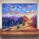 Picture sunset ' Flashes of light'. oil on canvas, Pictures, Belgorod,  Фото №1