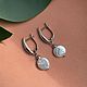 Серьги с натуральным жемчугом. Серьги классические. Katerina Moroz accessories for you (katerinamoroz). Ярмарка Мастеров.  Фото №4