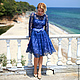 платье " Гера". Платья. Jannetta knits  Luxury handmade. Интернет-магазин Ярмарка Мастеров.  Фото №2