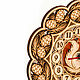 Reloj de pared de madera 'ardilla Y conos' D24. Art.40018. Watch. SiberianBirchBark (lukoshko70). Интернет-магазин Ярмарка Мастеров.  Фото №2