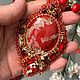 Колье-чокер «Фортуна» Украшение из бисера и камней. Колье. markaryan_arts  Украшения из бисера и натуральных камней. Ярмарка Мастеров.  Фото №4