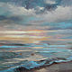 Painting 'Turquoise Sea' oil on canvas 50h70 cm, Pictures, Moscow,  Фото №1
