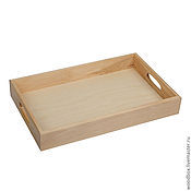 Материалы для творчества handmade. Livemaster - original item Pdn44276 wooden high Tray. Handmade.
