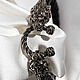 Bracelet 'Snow leopard' Nickel silver, Hard bracelet, Krasnodar,  Фото №1