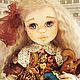 Текстильная кукла Хлоя. Куклы и пупсы. Альбина (AlbinaDolls). Ярмарка Мастеров.  Фото №5