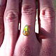 Кабошон Floral Pattern опал Эфиопия 2,5 ct (13,5*8*6). Кабошоны. Сокрытое в Листве. Ярмарка Мастеров.  Фото №6