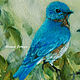 Oil painting ' Early birds'. Pictures. yuliabogun. Online shopping on My Livemaster.  Фото №2