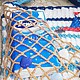 Вязаная сумка в морском стиле детская. Сумки для детей. Ирина (ir-ok-7). Ярмарка Мастеров.  Фото №5