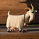 White goat-Dereza, Figurines, Sergiev Posad,  Фото №1