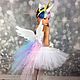 Costume Princess pony Celestia. Carnival costumes for children. Little Princess. Online shopping on My Livemaster.  Фото №2