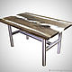 Dining table 'the milky way'. Tables. Drevodesign (DrevoDesign). Online shopping on My Livemaster.  Фото №2